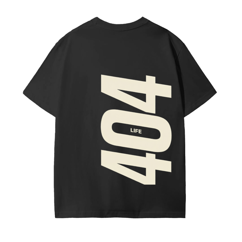 404 LIFE Tee Cotton T-Shirt