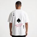 Ace of Spades Graphic Tee — "What If It All Works Out?"