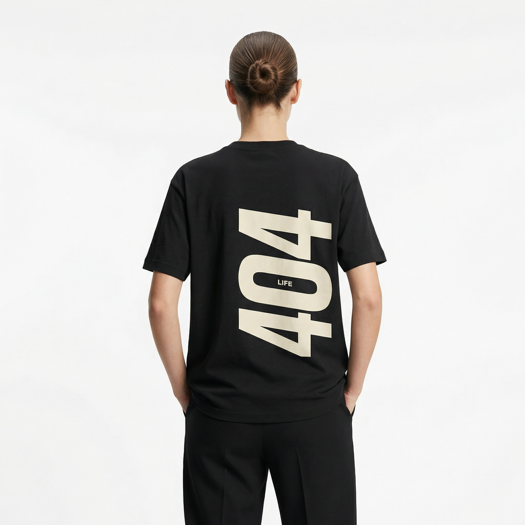 404 LIFE Tee Cotton T-Shirt