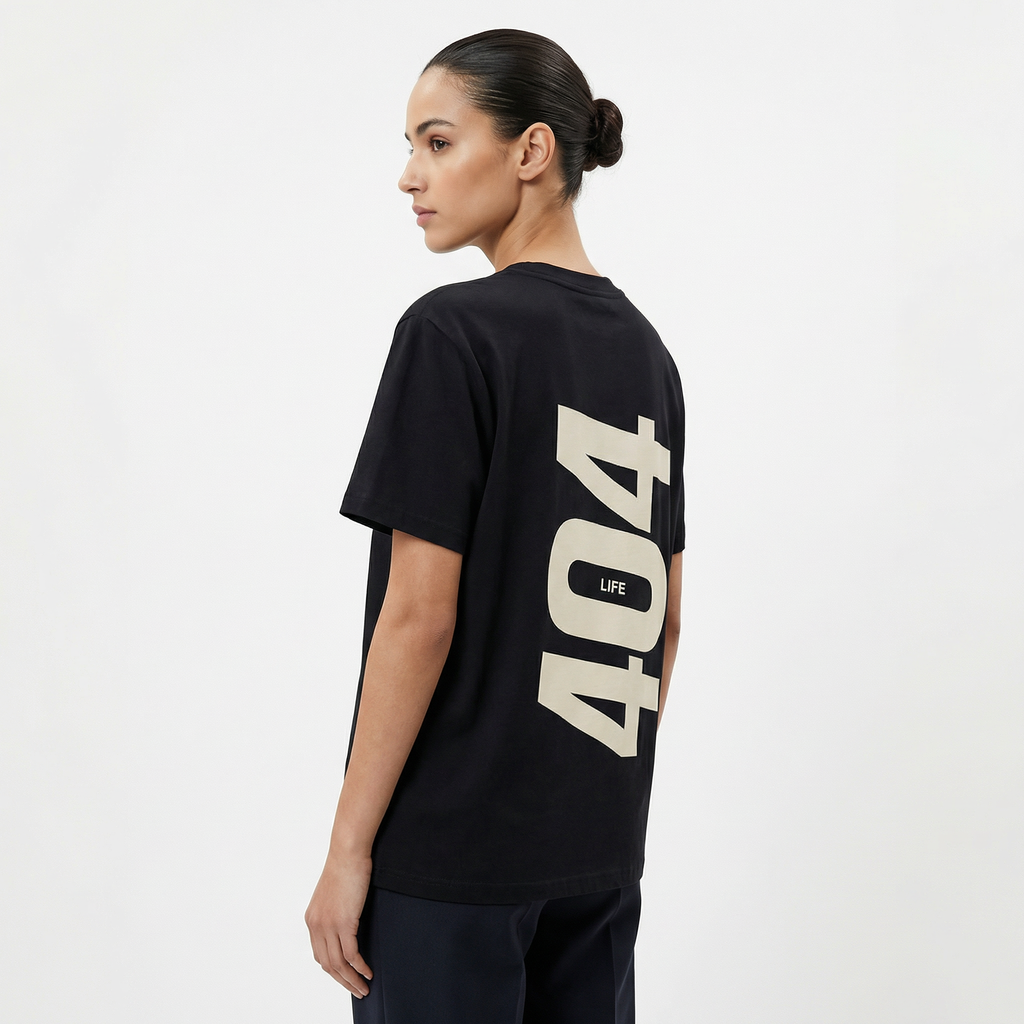 404 LIFE Tee Cotton T-Shirt