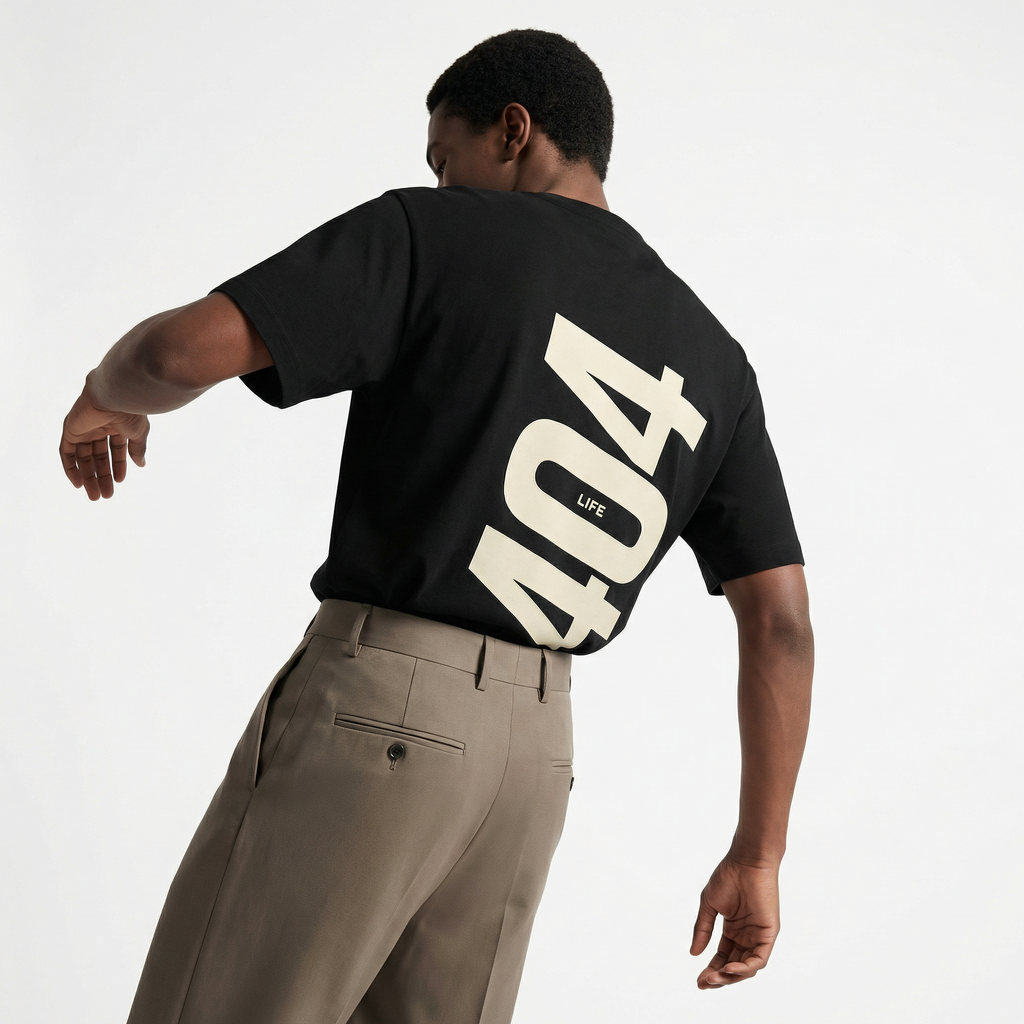 404 LIFE Tee Cotton T-Shirt